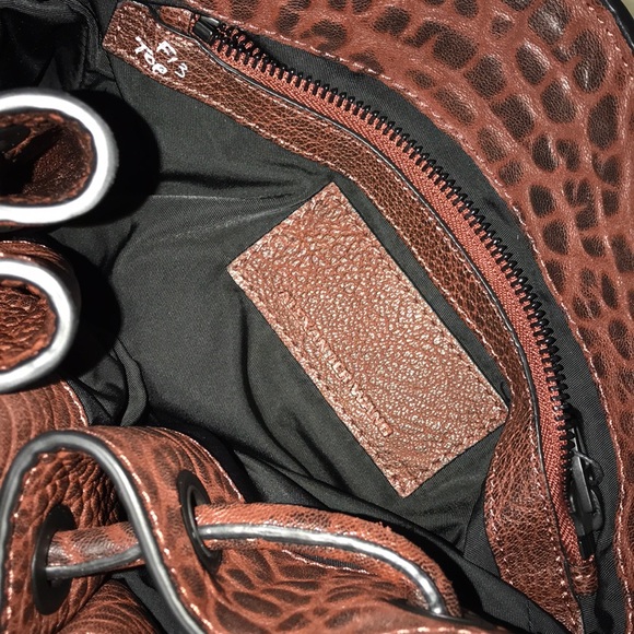 🏷ALEXANDER WANG PEBBLED DIEGO RAISIN COLOR - Picture 7 of 8